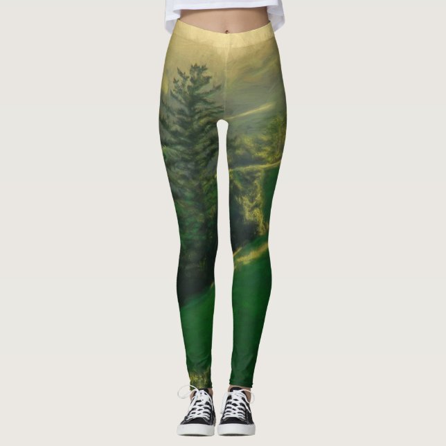 Leggings Leyendas verdes de las montañas (Anverso)