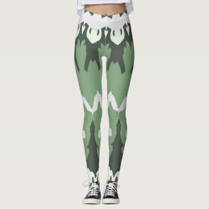 Leggings Leyendas verdes de moda "Ratti_Creative_Arts"