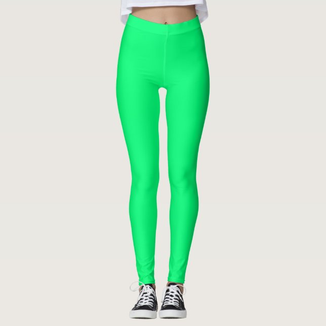 Leggings Leyendas verdes de neón (Anverso)