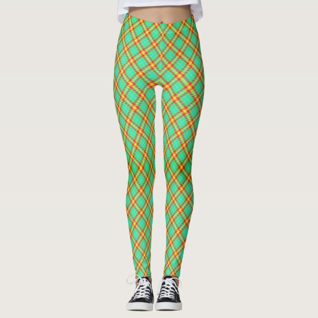 Leggings Leyendas verdes de plástico (Anverso)