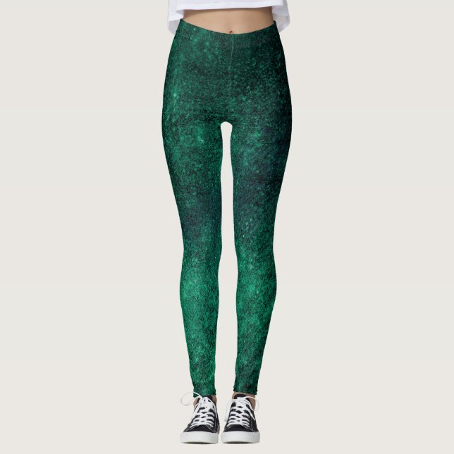 Leggings Leyendas verdes esmeraldas (Anverso)