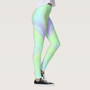 Leggings Leyendas violentas verdes de primavera