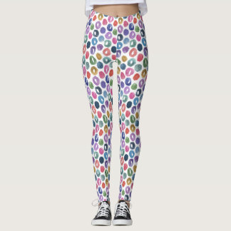 Leggings Leyendas Wonky Rainbow Dots