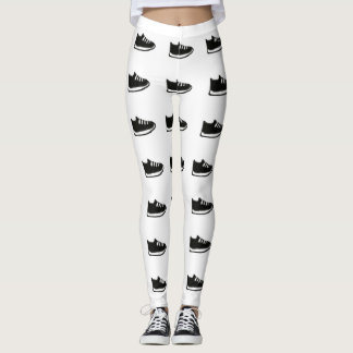 Leggings Leyendas Zapatos Blancos Doodle