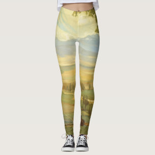 Leggings Leyes de arte "Avila Morning" de Rivera