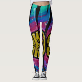 Leggings Leyes de graffiti.