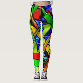 Leggings Leyes de graffiti.