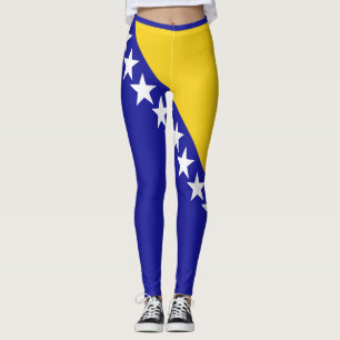 Leggings Leyes de la bandera de Bosnia y Herzegovina