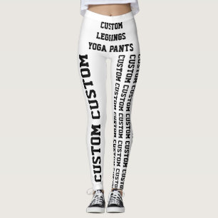 Leggings Leyes personalizadas del Personalizado o pantalone