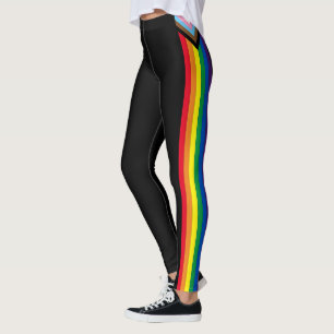 Leggings Lgbtq Incluye bandera del orgullo gay arcoiris neg