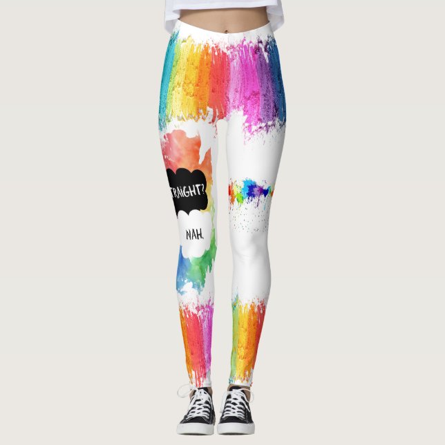 Leggings LGBTQ- Leyendas del Orgullo Gay - Dibujar el Arcoi (Anverso)
