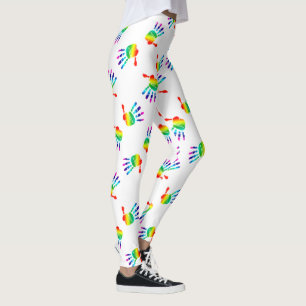 Leggings LGBTQ+ manos arcoiris