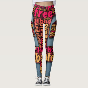 Leggings LGBTQIA 2017 de derechos de las mujeres levantó p
