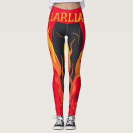 Leggings Liar, Liar, Pant está en llamas