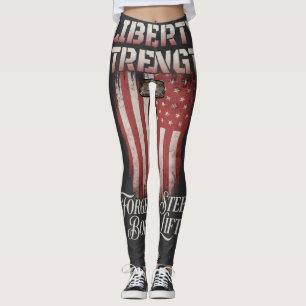 Leggings Libertad Fuerza Forjada en Acero Hierro American