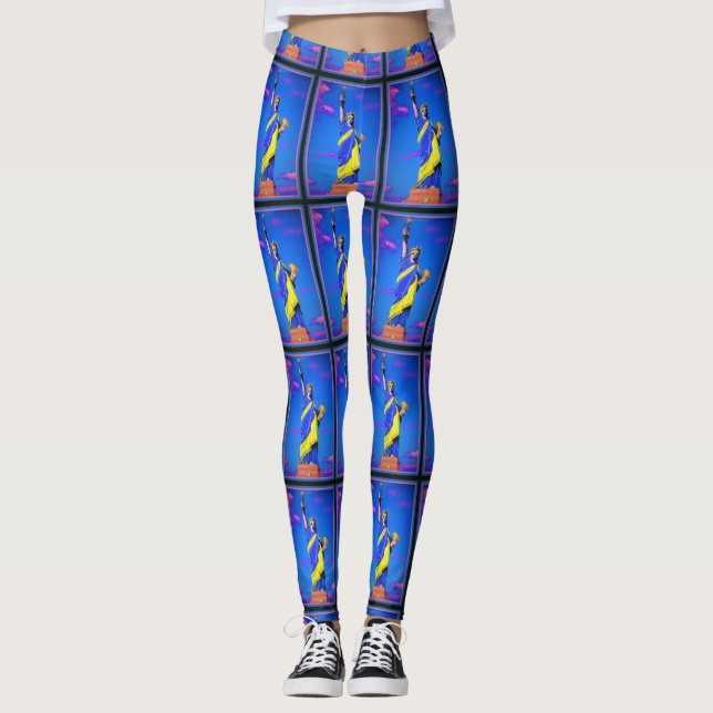 Leggings Libertad ucraniana (Anverso)