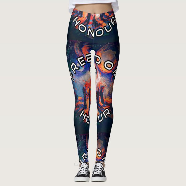 Leggings Libertad y honor (Anverso)