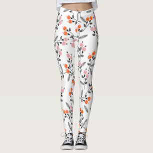 Leggings Liberty Florals: Bordado con la mano