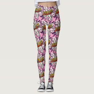 Leggings Libro de Cómic Pop Art MUJER