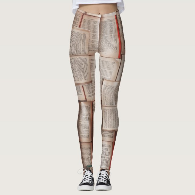 Leggings Libros de época (Anverso)