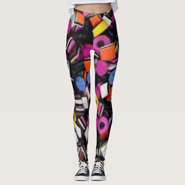 Leggings ¡Licorice Allkind! ¡CBDOilPrincess! (Anverso)