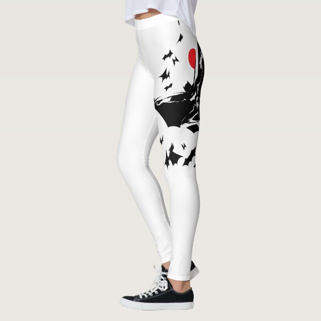 Leggings Liga de la Justicia | Batman en la nube de arte po (Izquierda)