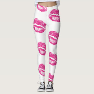 Leggings Ligas múltiples rosadas