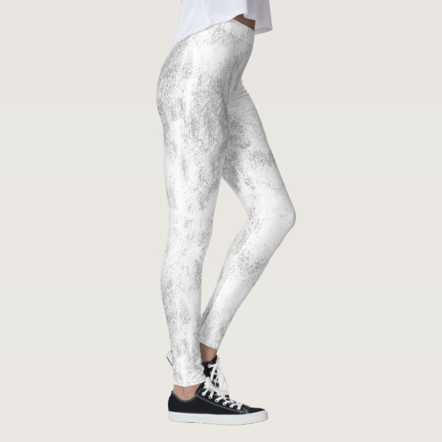 Leggings Ligeros Blogs de Lápiz Grunge Negro (Derecha)