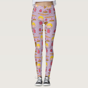 Leggings Lil Miss Baker ( Púrpura Ligero )