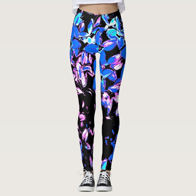 Leggings Lila psy (Anverso)