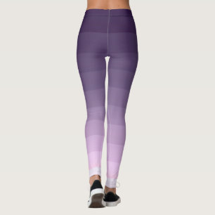 Leggings Lilac, a rayas