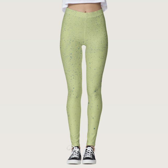 Leggings Lime Green Sand (Anverso)