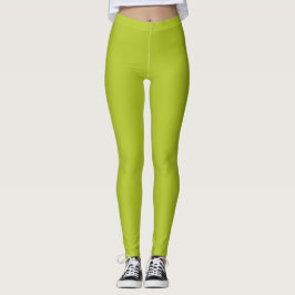 Leggings Lime Llanura Verde y Simple