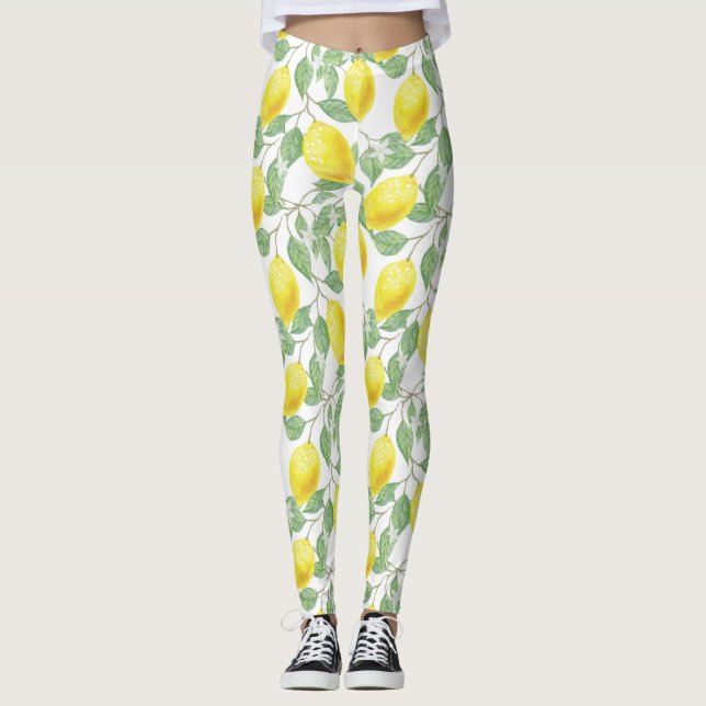 Leggings Limón amarillo (Anverso)
