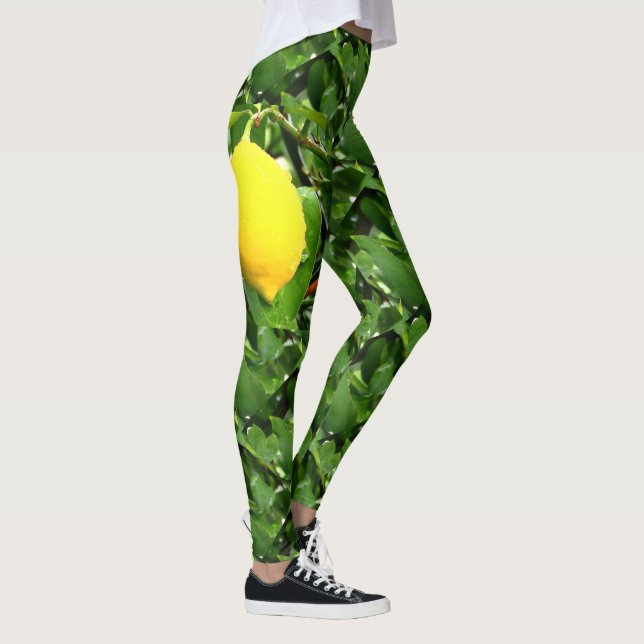 Leggings Limón, foto de la naturaleza y del jardín (Derecha)