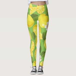 Leggings Limón pardo: declive del patrón de cítricos
