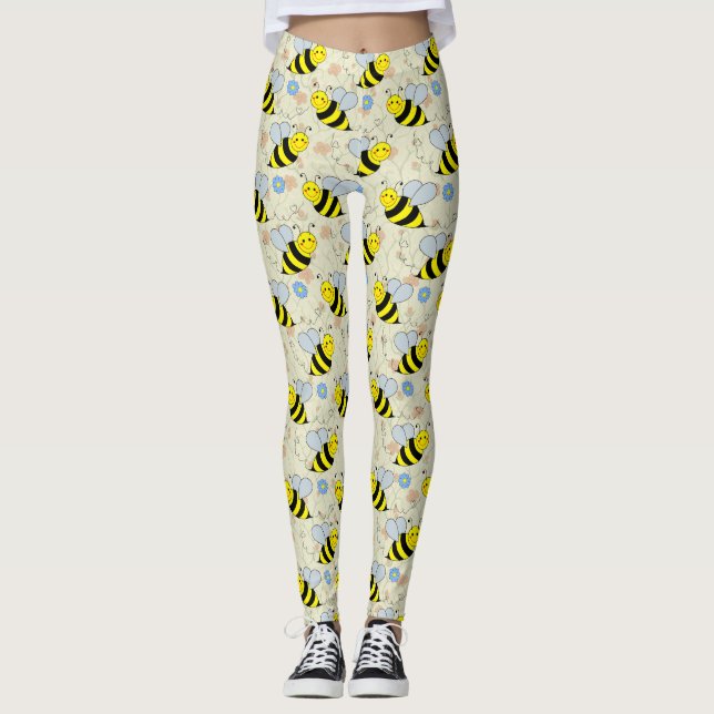 Leggings Lindo manosee el modelo de la abeja (Anverso)