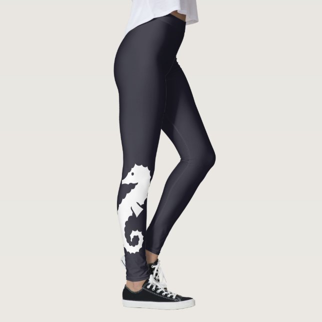 Leggings lindo SEAHORSE náutico | (Derecha)