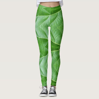 Leggings Lindo verde natural clásico "Ratti_Creative_Arts" 