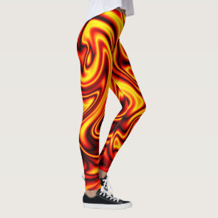 Leggings Línea Azul delgada - Balón de fuego