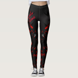 Leggings Línea turbo de diseño deportivo moderno