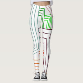 Leggings Líneas Art Deco