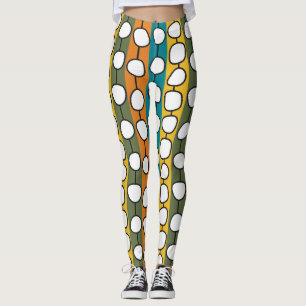 Leggings Líneas coloridas del MCM
