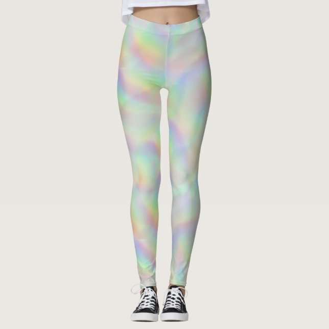 Leggings líneas de arco iris (Anverso)