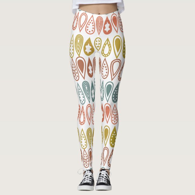 Leggings Líneas de Boho (Anverso)