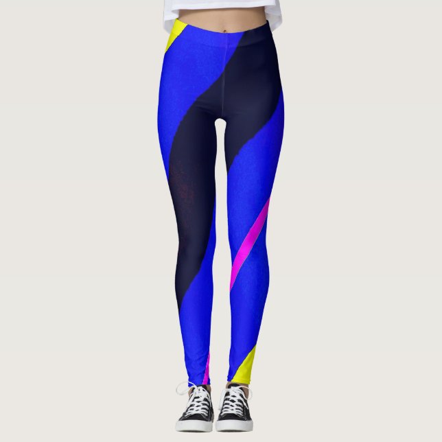Leggings Líneas de color (Anverso)