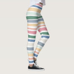 Leggings Líneas dibujadas a mano Coloridas a rayas<br><div class="desc">Espero que te guste este divertido diseño. Personalizar con tu propio texto también. Y revisa mi tienda para ver artículos similares como camisetas,  toallas,  papel envolvente,  tarjetas y más! Si quieres algo personalizado,  por favor,  envíame una nota. ¡Gracias por revisar mis diseños!</div>