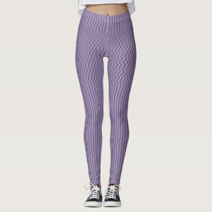Leggings Líneas erguidas monocromáticas modernas y refinada