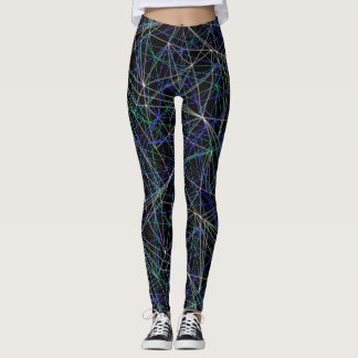 Leggings Líneas geométricas coloridas