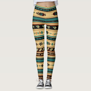 Leggings Líneas geométricas culturales